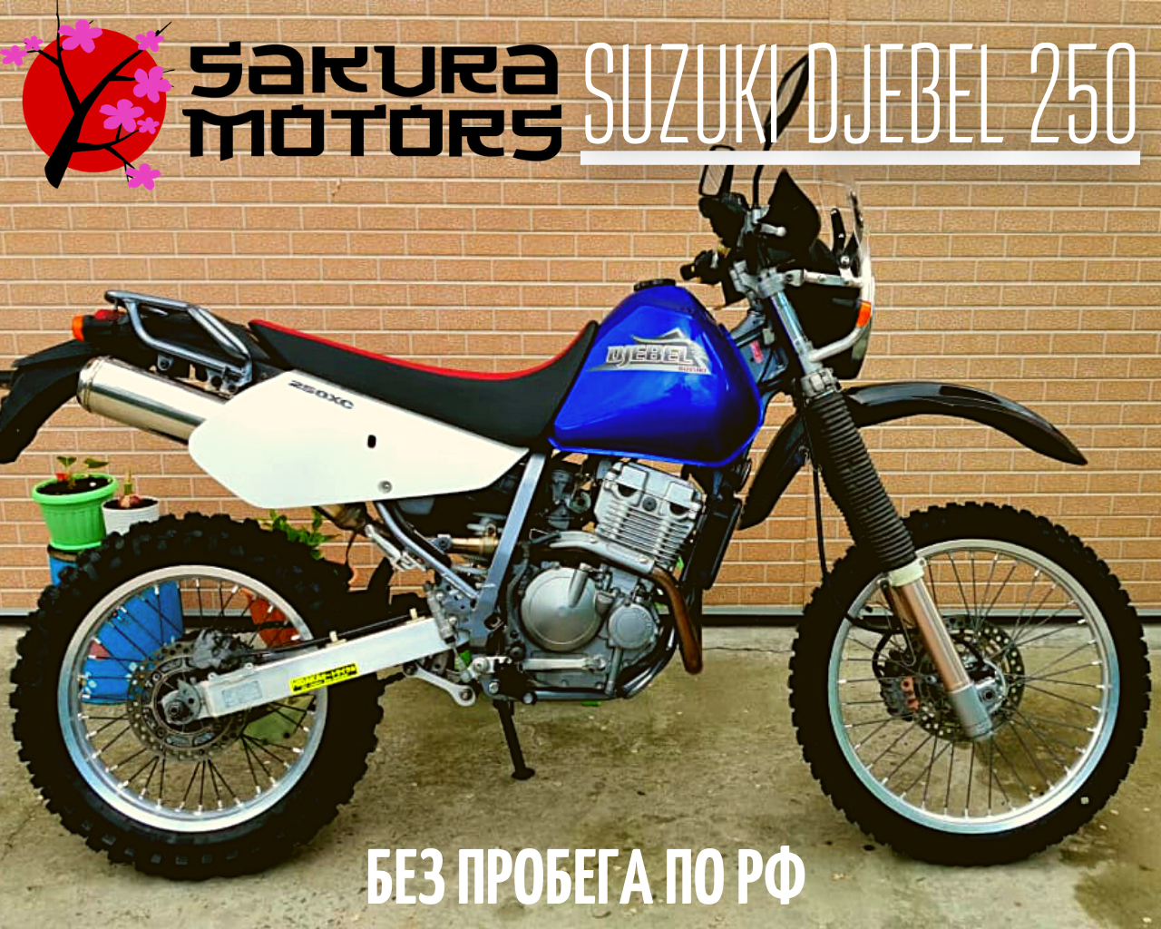 Suzuki Djebel 250 2007 Без пробега по РФ – SAKURA MOTORS